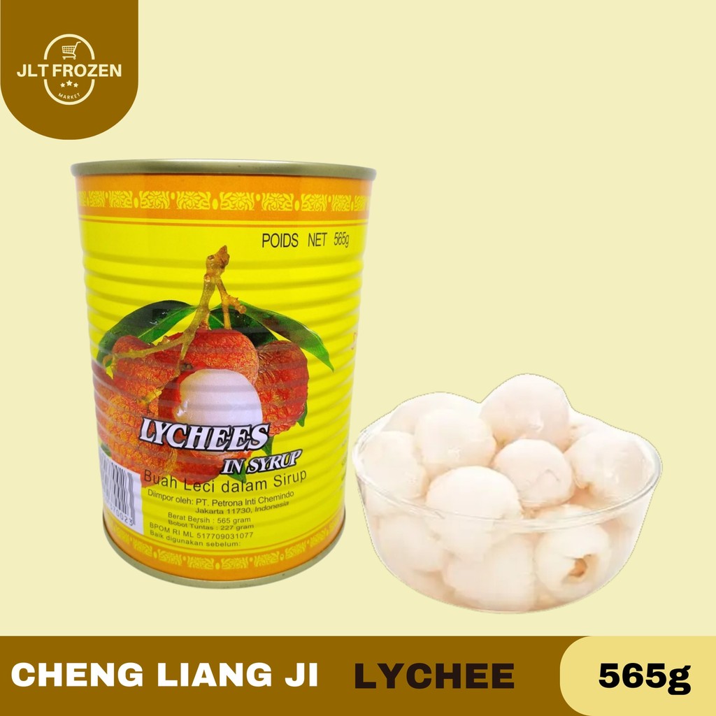 

Cheng Liang Ji Lychee In Syrup / Buah Leci Dalam Sirup / Leci Kaleng / Leci Sirup Kemasan 565g