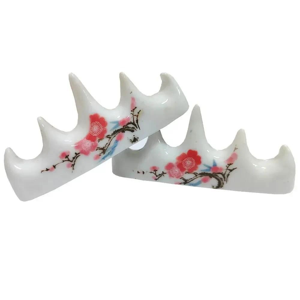 

Ceramic Writing Brush Holder Chinese Calligraphy Pen Rest Stand For Watercolor Ink Painting School Office Supplies