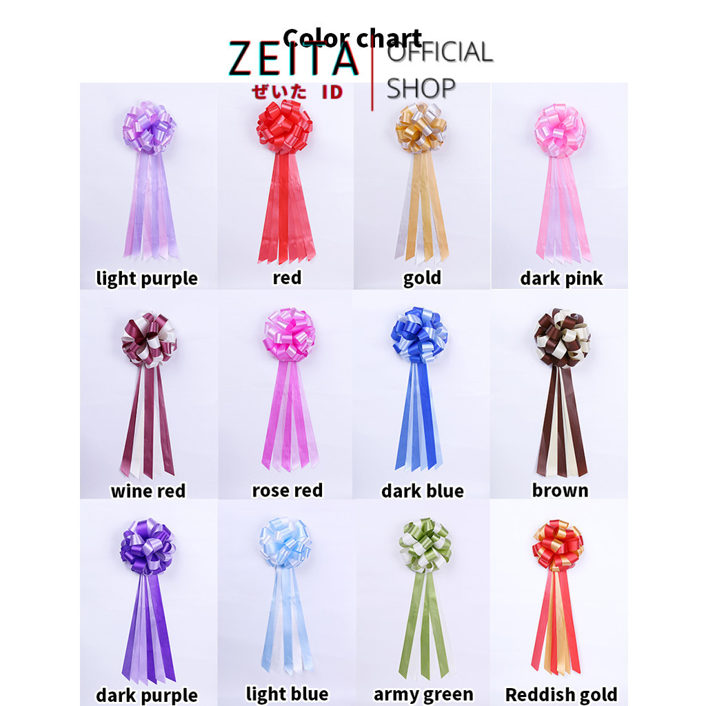 

Zeita - Pita Tarik POM 30 LAZY 2 Warna Decoration Fresh Flower Packaging Plastic Pull Flowers Gift