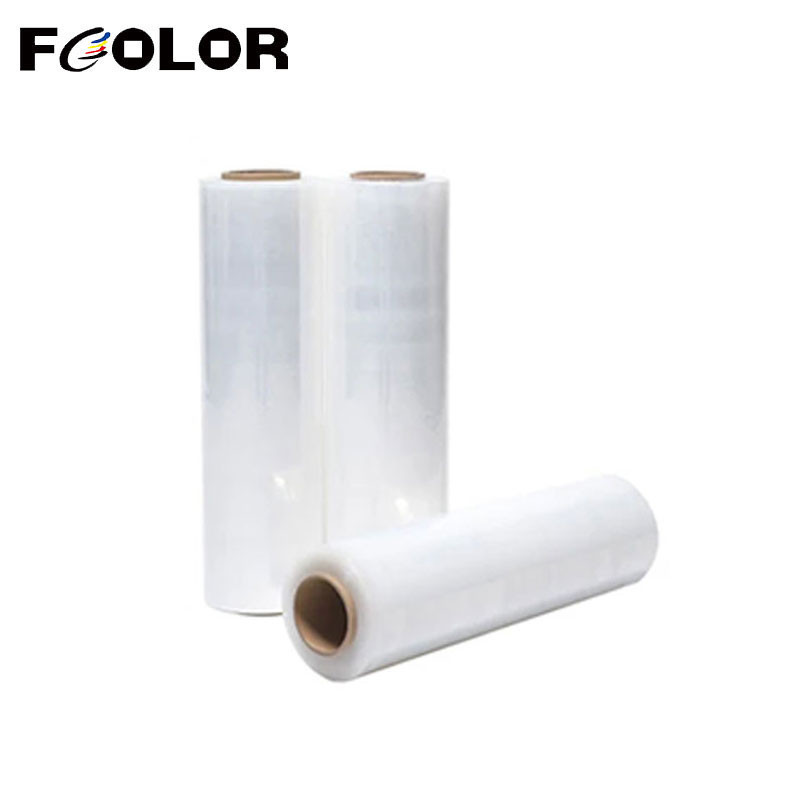 

FCOLOR 30/33cm*100m Glossy Double Sided DTF PET Film Roll For Epson XP600 L1800 L805 1390 A3 Dtf Printer Heat Transfer Film