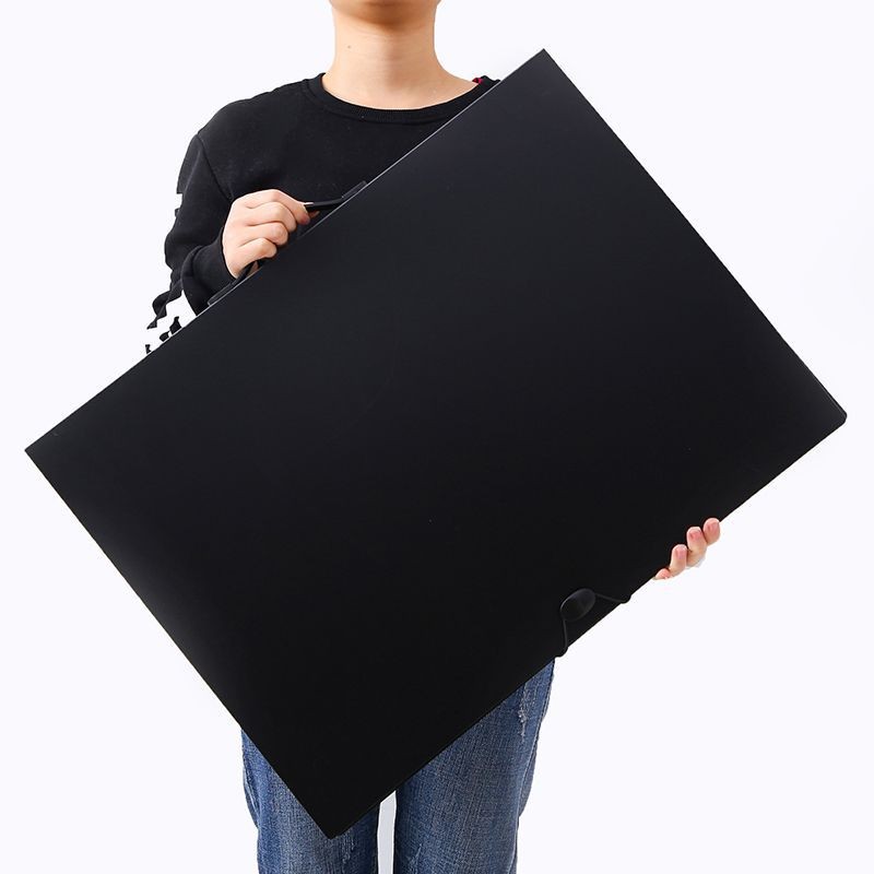 

Thickened A2 Data Book 4K Insert Pocket Folder Picture Book 4 Open Sketch Paper Storage Book Poster Drawing Collection