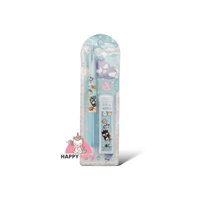 

Pensil mekanik set isi pensil NEW motif sanrio kuromi / cinnamoroll / melody - Badzmaru
