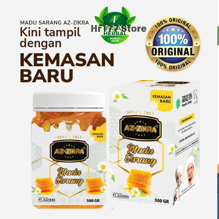 

Madu Sarang Az-Zikra Original Az zikra Herbal Asli Suplemen Multivitamin 500 gr