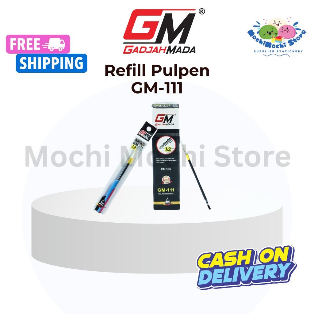 

Refill Pulpen GM-111 | Tinta 1.0mm Hitam | Isi Ulang Tinta Pulpen | Refill Gel Pen | Refill Isi Ulang Pulpen Gel 1.0mm Stationery