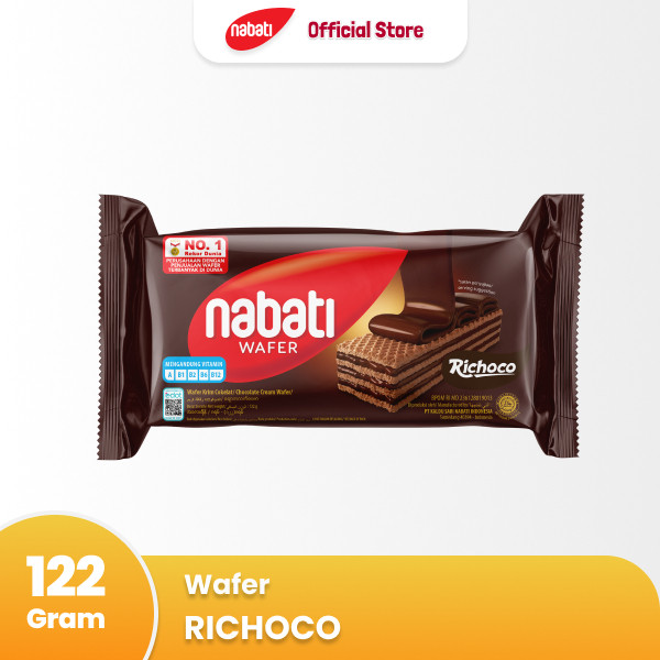 

NABATI Wafer Richoco 122g