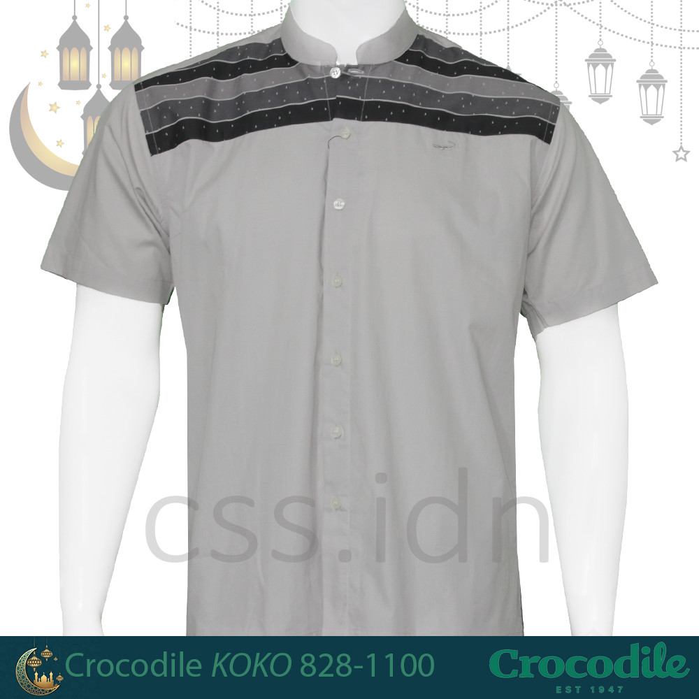 Kemeja KOKO Pria Lengan Pendek Crocodile 828-1100