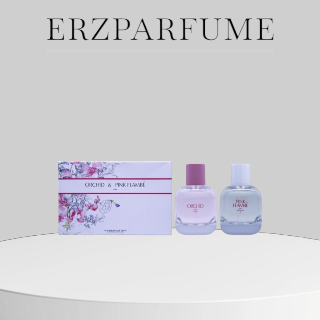 Parfum Wanita Zara Orchid & Pink Flambe Woman 90 mL Perfume Cewek