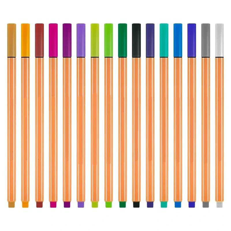 

12 Colors Fineliner Set Drawing Pen 0.4mm Fine Point Markers Liner Pens Sketching Liners Markers Art Supplies School Pens