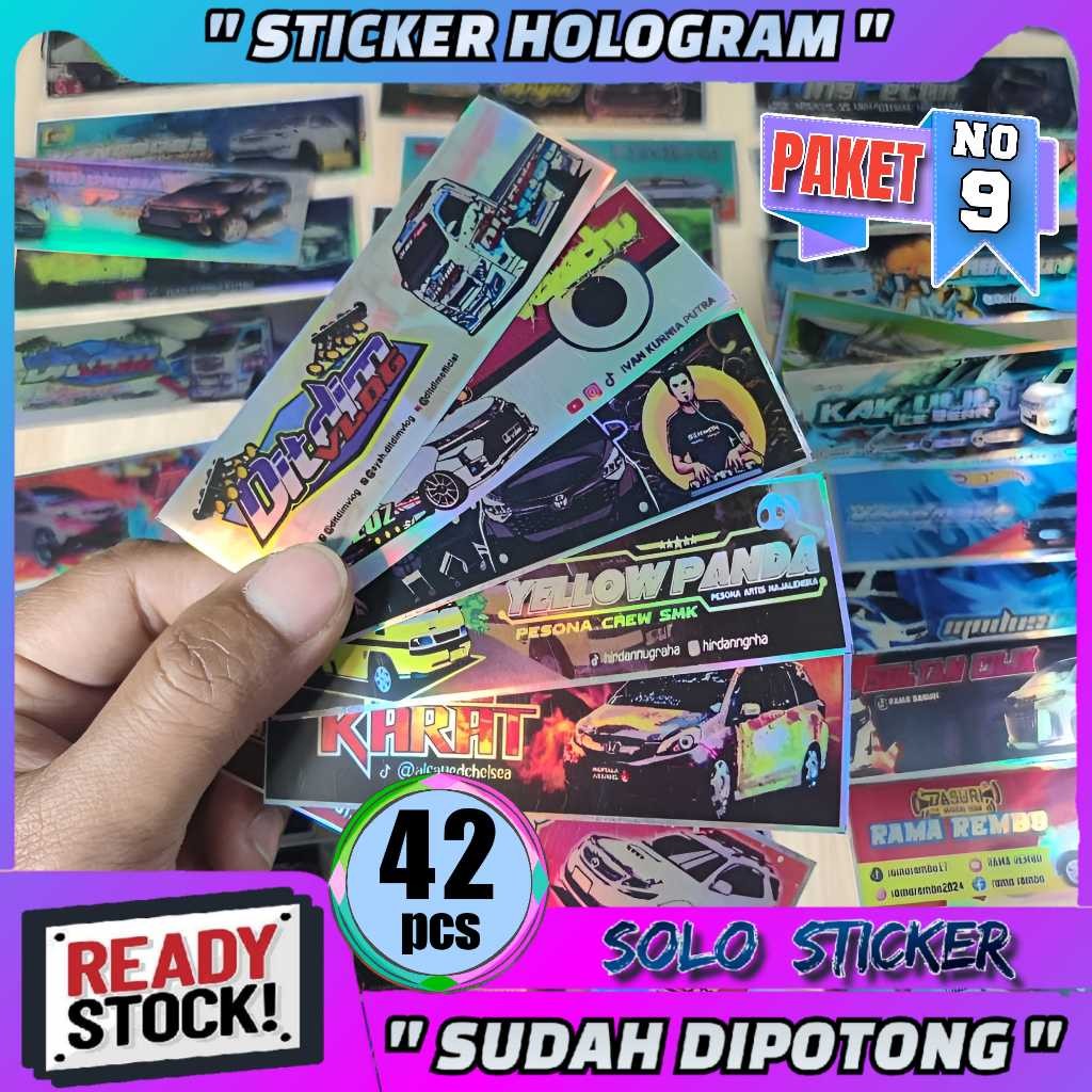 

STIKER PEMBURU BASURI STICKER HOLOGRAM PANJANG MOBIL BASURI DITDIM SENIMAN ANGIN
