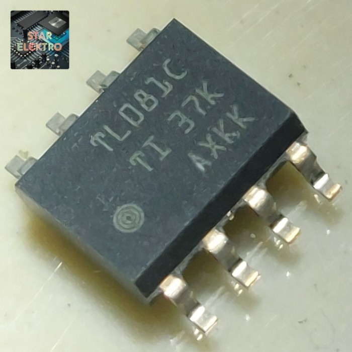DnG27 TL081C Sop-8 SMD TL081 TL 081C 081 IC JFet Single OpAmp Audio TL081CDR