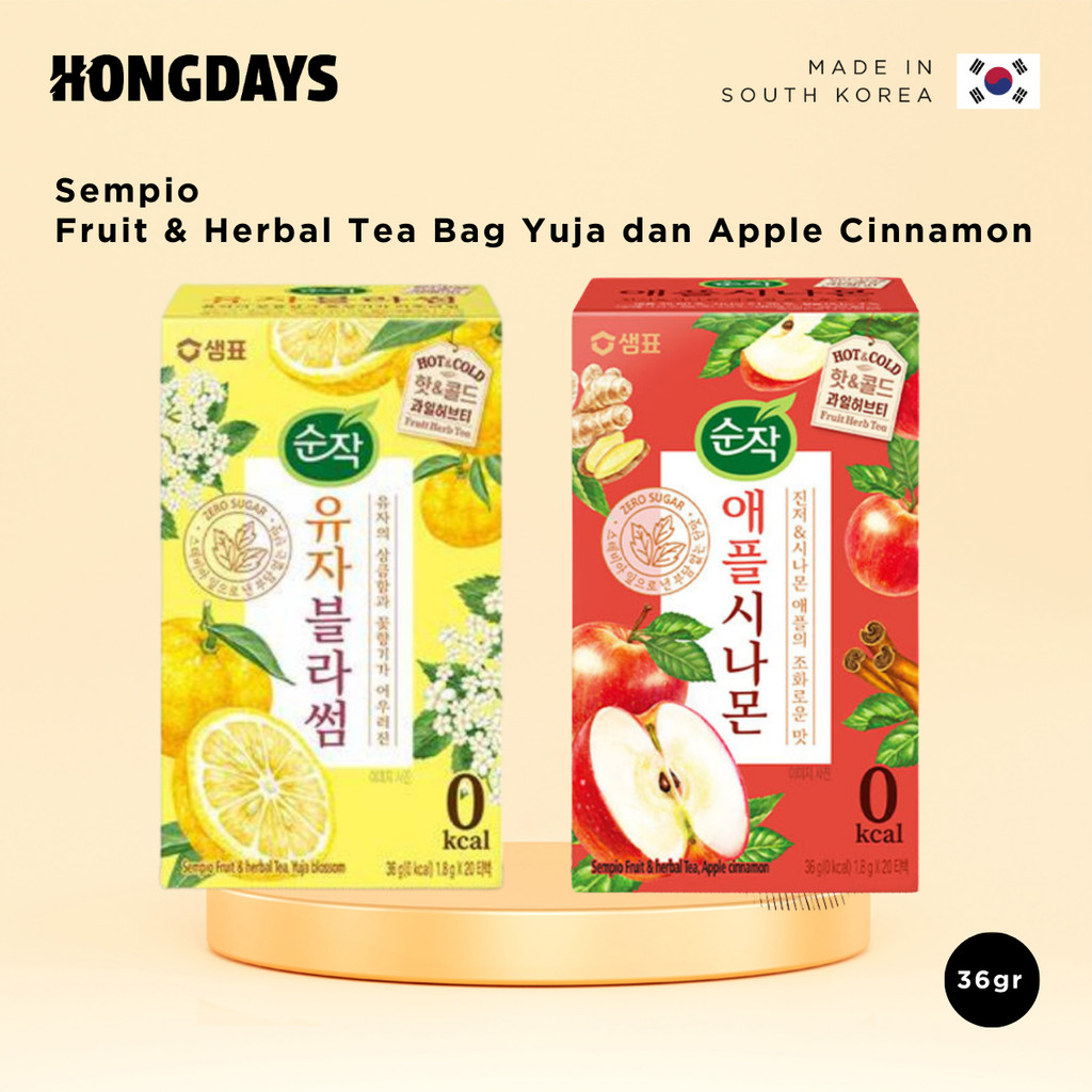 

Sempio Fruit & Herbal Tea 36g - Seduhan Botanikal - HONGDAYS