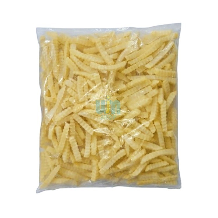 

Kentang Goreng Crinkle Cut Frozen 2kg French Fries
