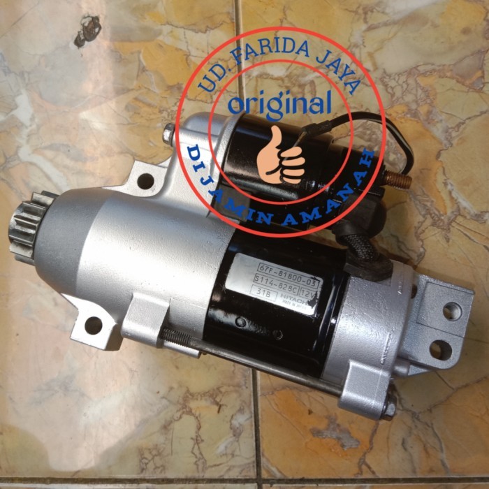 dinamo starter mesin tempel yamaha Gotboart 100pk original berkualitas