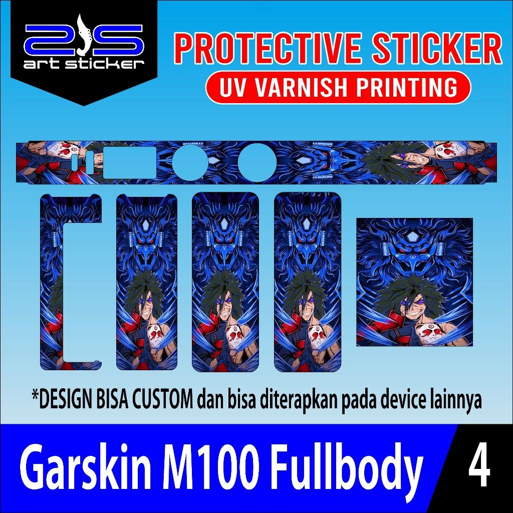 

PROMO STIKERM100 FULLBODY UV VARNISH PRINTING MADARA