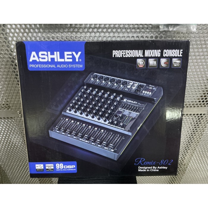 Mixer 6 Channel Ashley Remix 802 REMIX-802 Original