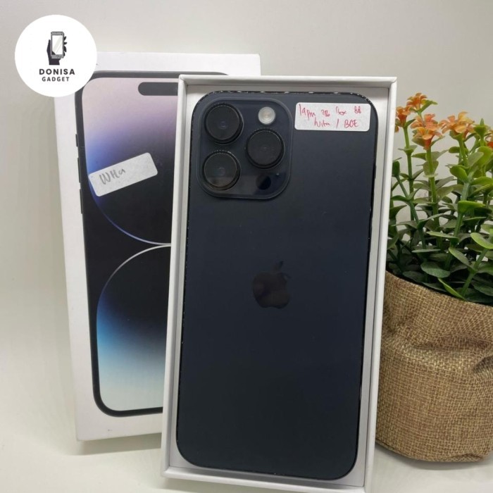 IP 14 Pro Max 256GB - Resmi - Fullset Second