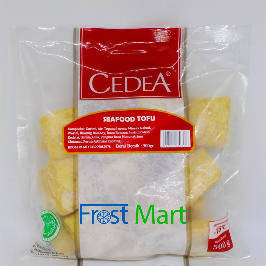 

Seafood Tofu Cedea 500Gr