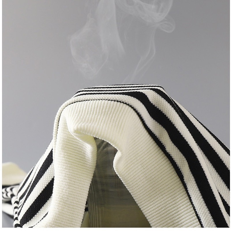 RB BAJU ANAK SWEATER LAKI LAKI PEREMPUAN KERAH KANCING DEPAN STRIPE IMPOR