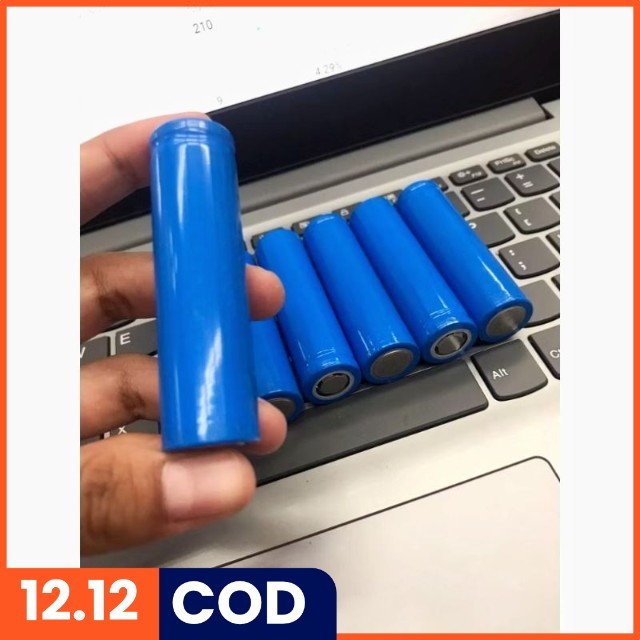 Baterai cas polos tipe 18650 baterai senter taktikal baterai microphone baterai powerbank cas 18650