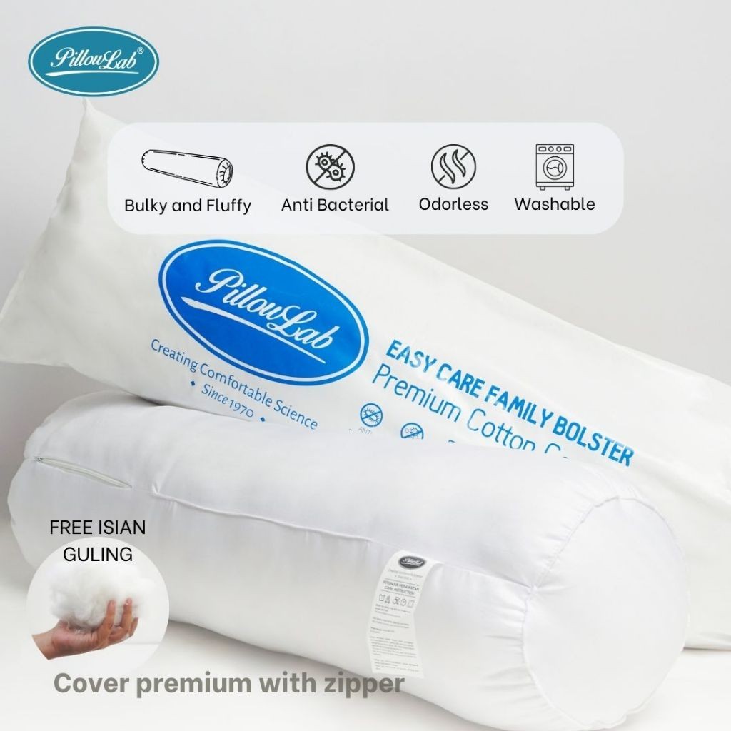 Pillow Lab Guling Dewasa / Guling Tidur Adjustable Bolster 23x85