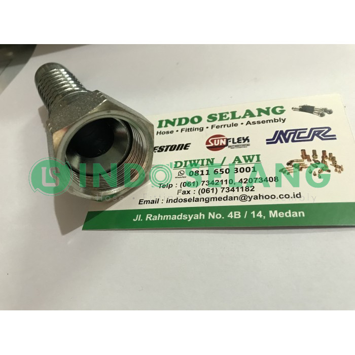 FITTING HOSE HYDRAULIC 12-12 NJ ( FITTING 3/4" NJ ) JIC FEMALE