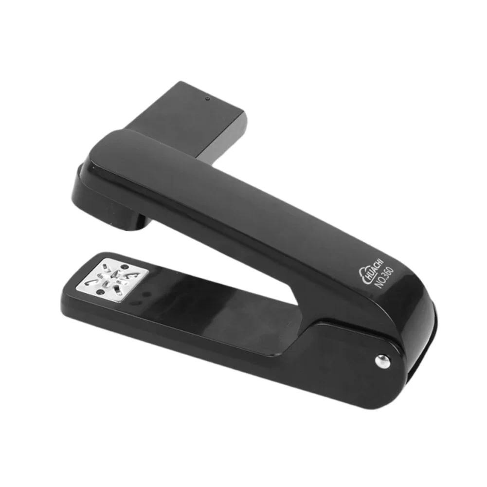 

360 Rotation Heavy Duty Stapler Use 24/6 Staples Effortless Long Stapler School Paper Stapler Office Bookbinding Supplies