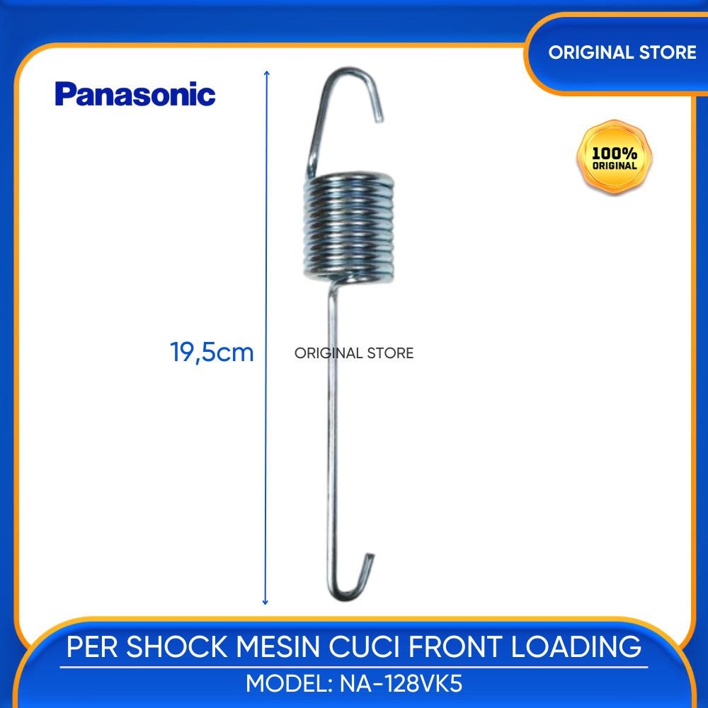 PER SHOCK ATAS GANTUNGAN DRUM MESIN CUCI PANASONIC FRONT NA-128VK5 NA 128VK5