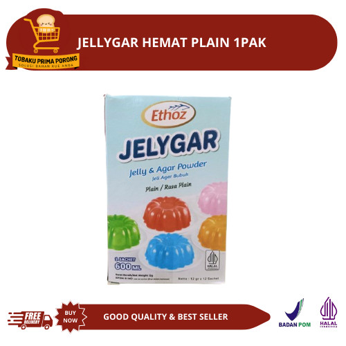 

JELLYGAR HEMAT PLAIN 1PAK / 1LUSIN