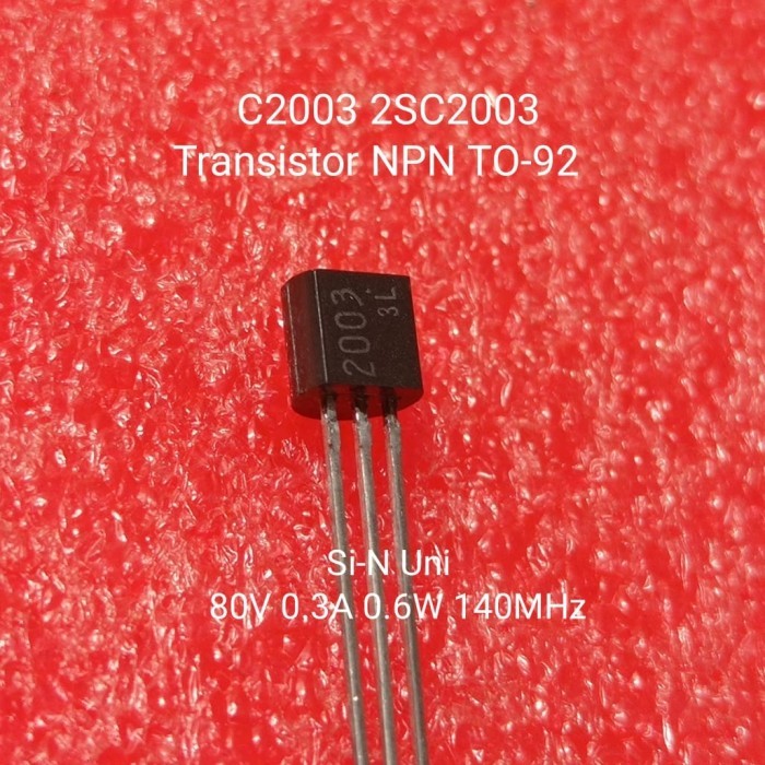 AS01 2003 C2003 2SC2003 transistor to-92