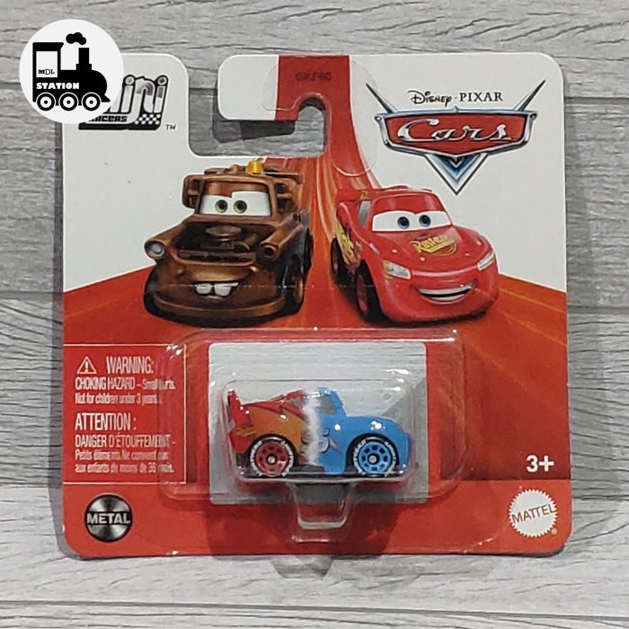PRS99 Disney Cars Mini Racer - TRANSFORMING LIGHTNING MCQUEEN