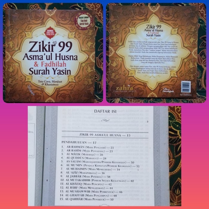 Zikir 99 Asma'ul Husna & Fadhilah Surat Yasin