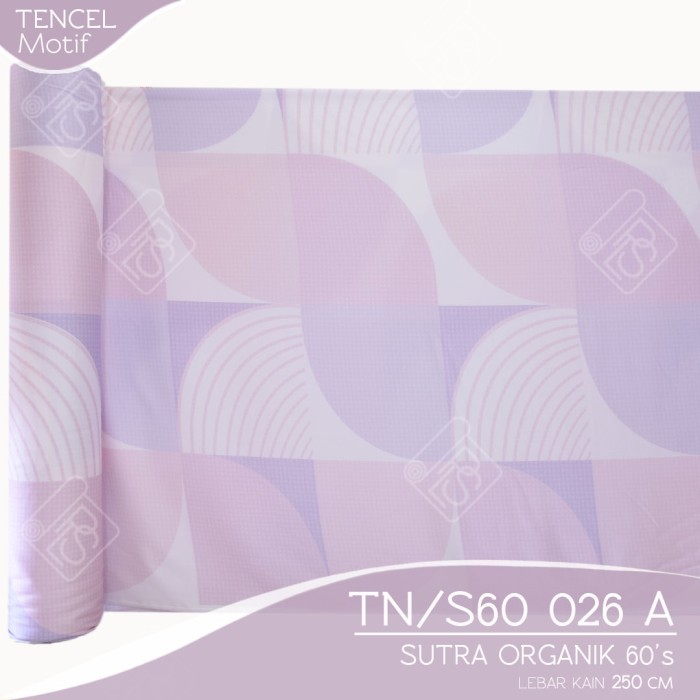 "D.LTA" - READY STOCK KAIN SUTRA BAMBOO 60S MOTIF ANAK LEBAR 250 CM PART 10 - TN/S60-26, 1M
