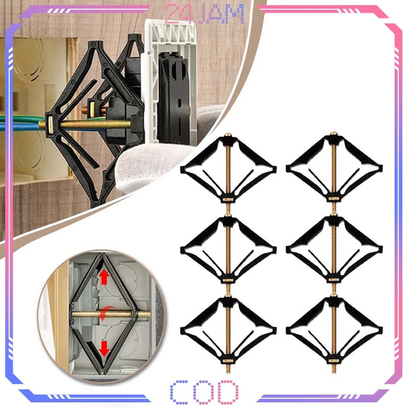 20pcs 86mm Per Dinding Tanpa Inbow Kotak Perbaikan Sekrup Steker Switch Soket Kotak