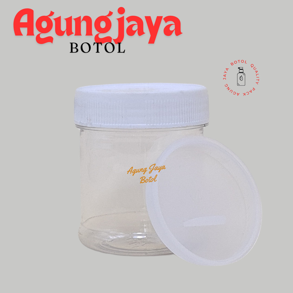 Toples Pet 100 Ml Slay Ring Natural / Toples Bawang Goreng / Toples Snack / Toples Sambal