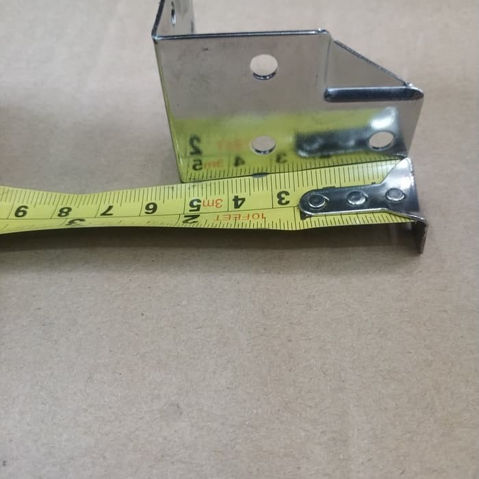 Siku hardcase besi T / siku rak / siku T / siku 6 lubang / siku box - BlackBox A3