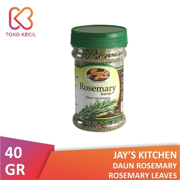 

Jay's Kitchen Rosemary Leaves 40 gr - Daun Rosemary