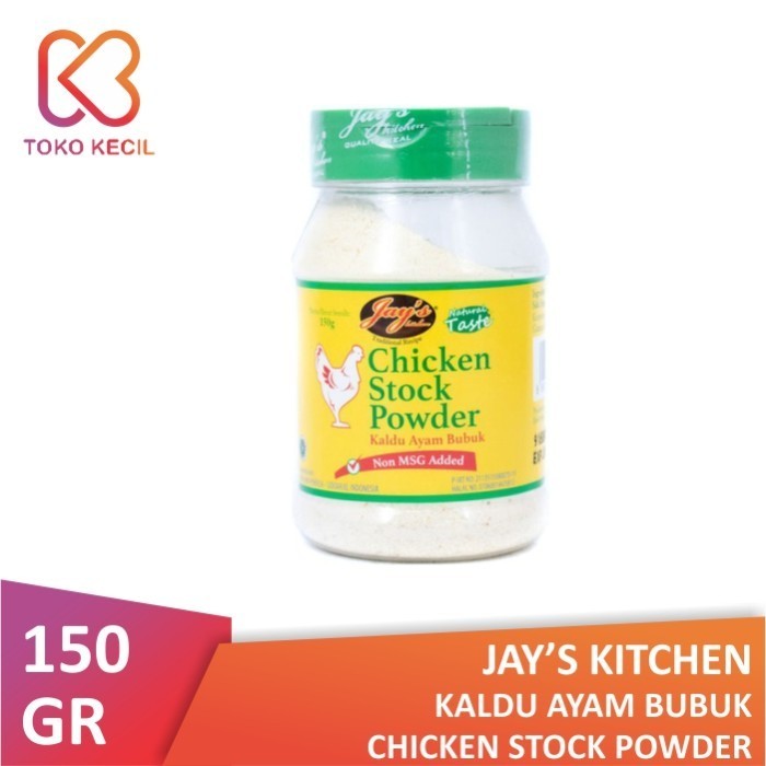 

Jay's Kitchen Chicken Stock Powder 150 gr - Kaldu Ayam Bubuk
