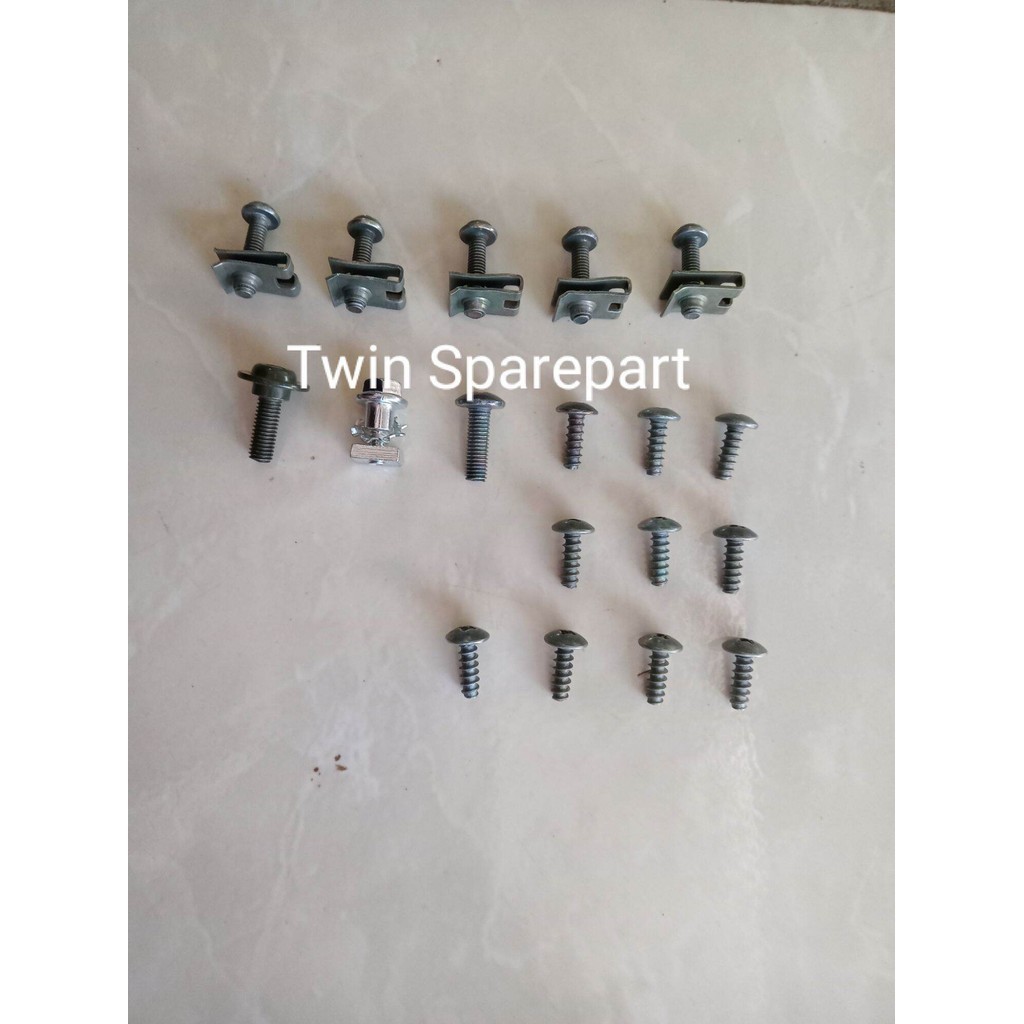 Baut - baut pala Honda Supra x Helm in
