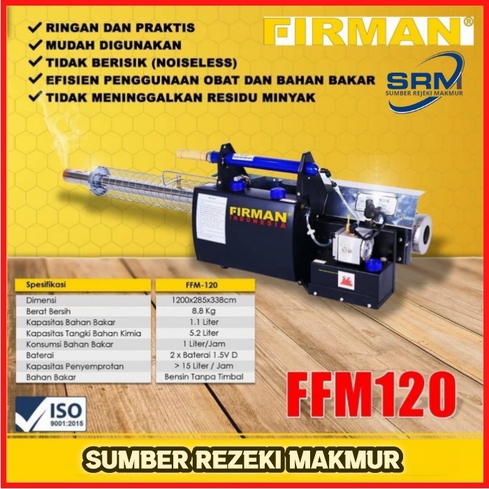 Mesin Fogging FIRMAN FFM 120 Alat Semprot Nyamuk Fogger-Foging Asap