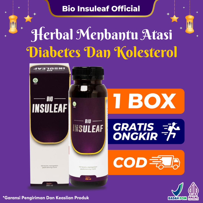 

Baru !! Bio Insuleaf Original Herbal Membantu Atasi Diabetes Dan Kolesterol