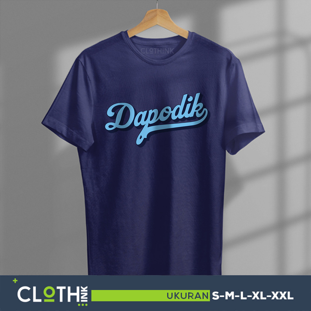 Kaos operator sekolah Dapodik pria wanita kaos dapodik