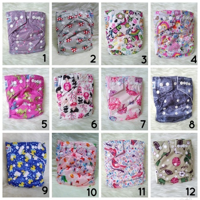 [Ori] Paket Clodi Babyland 2 Insert Microfiber 24 Pcs Berkualitas