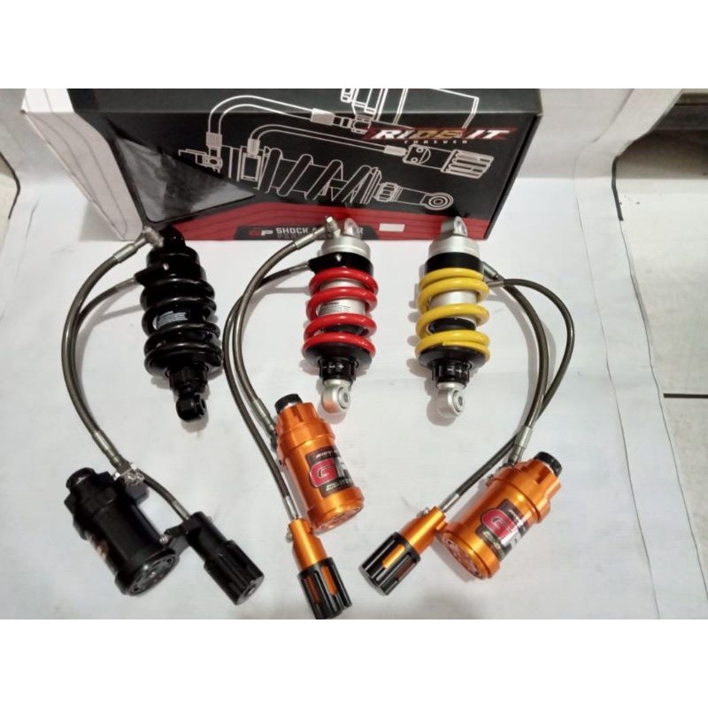 Shock Skok Monoshock Ride it GP 104 tabung pisah MX OLD NEW MX KING 3stlen/klik mrek RIDE IT