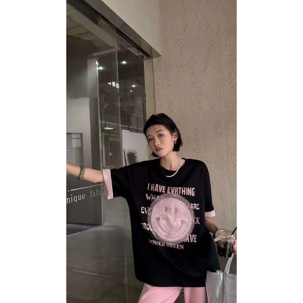 Kaos Wanita Cn012 - 1507 Dinner Breen Import China