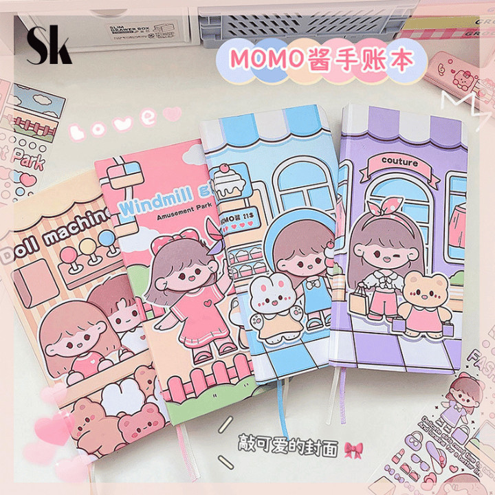 

SKSHOP Buku Notebook Diary MOMO Lucu isi 88 Lembar - BK008