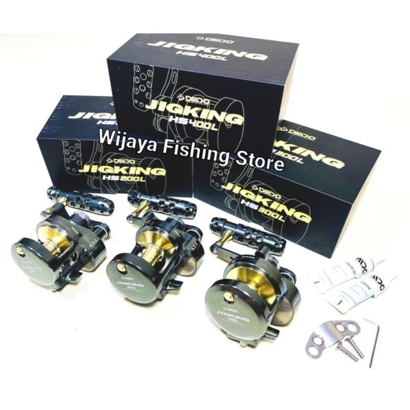 cuci gudang cuci gudang Reel Pancing OH Daido Jigking HS 200 L 300 L 400 L