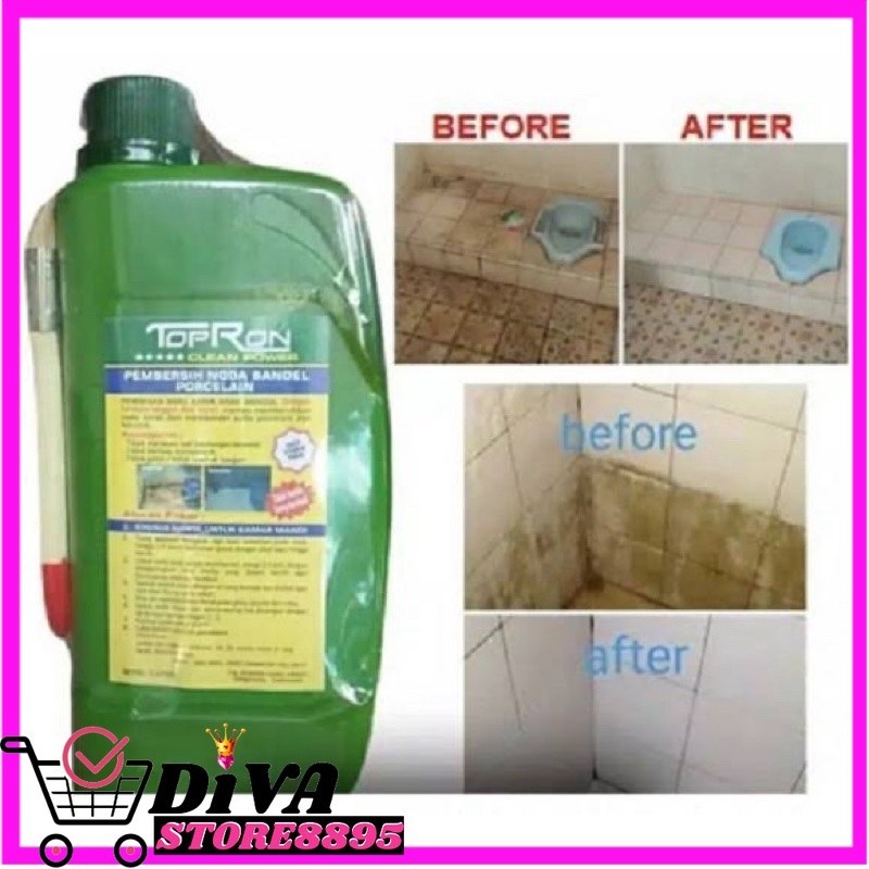 Topron Pembersih Kerak Lantai 1L TOPRON Pembersih Kerak Lantai 100% original / pembersih lantai topr