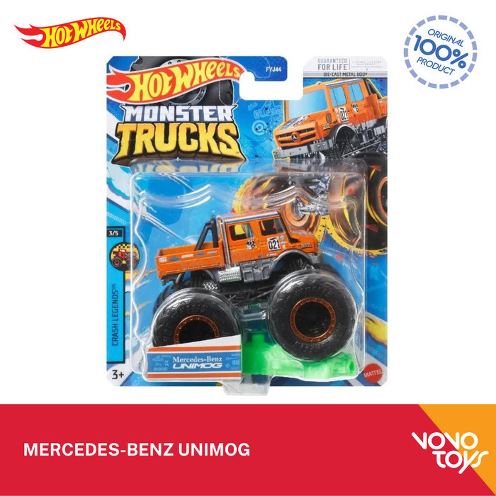 Hot Wheels Monster Truck Mercedes Benz Unimog