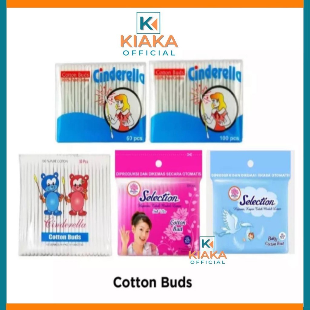 SELECTION COTTON BUD adult 100s baby 100s korek kuping seleksion