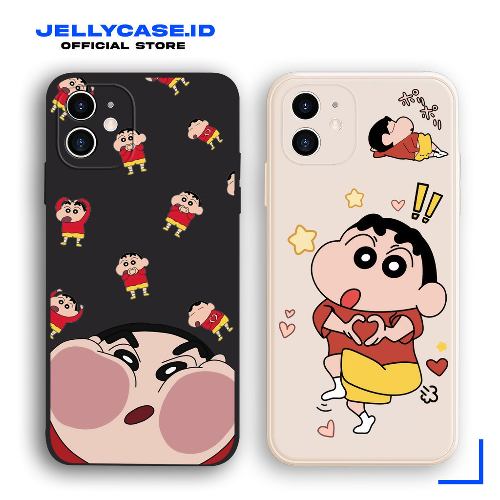 Soft Case Infinix Note 30 Hot30 Smart 7 Smart5 Hot10Play Hot 9 Play Note12 JE433 Shinchan Cute Softcase HP Aesthetic Casing Jelly Anime Kartun CameraPro